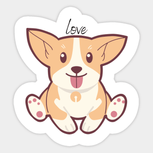 Love Dogs Sticker